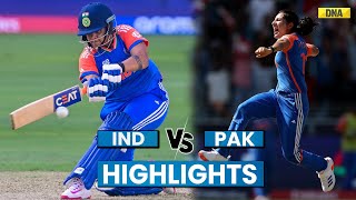 Ind Vs Pak Highlights India Beat Pakistan By 6 Wickets  ICC Womens T20 World Cup 2024 [upl. by Llertnom]