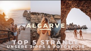 Top 5 Strände an der Algarve  unsere Tipps und Fotospots  VLOG 3 [upl. by Shawna]