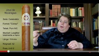 Joya de Nicaragua und Goethe  Zigarrentasting mit Bewertung [upl. by Prentice92]