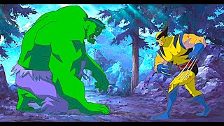 Wolverine Vs The Hulk  Hulk vs Wolverine [upl. by Llecrad606]