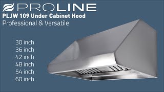 PLJW 109 Wall Mounted Range Hood [upl. by Fonz802]