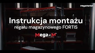 Instrukcja montażu regału FORTIS magazyn garaż piwnica [upl. by Neerual395]