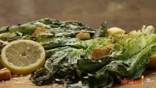 How to Make Grilled Romaine  Grilling Recipes  Allrecipescom [upl. by Aicirtap486]