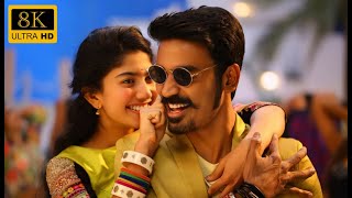 Rowdy Baby Dhanush Sai Pallavi 4k Tamil 60FPS Song [upl. by Valentin]