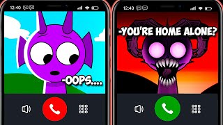 NEW Scary Incredibox Sprunki Talk On The Phone [upl. by Esiuqram111]