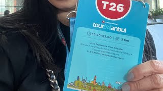 Turkish Airlines free tour review Galataport tour Istanbul amp Bhosporus bridge [upl. by Galateah]