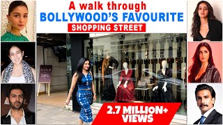 Check Out Bollywood Actors Favourite Shopping Street in Mumbai [upl. by Aiuoqes]