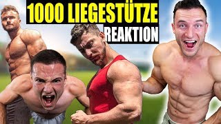 Sascha Huber reagiert auf YouTuber  Inscope Mois Weltrekord  Die 1000 Liegestütze Challenge [upl. by Ahsiuqram105]