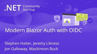 ASPNET Community Standup  Modern Blazor Auth with OIDC [upl. by Madelina]