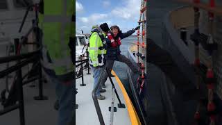 Maritime Pilot Training VI  Pilot Ladder Training [upl. by Mandler817]