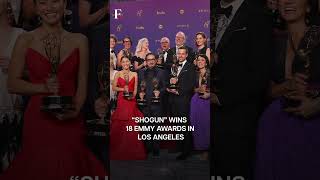 Emmy Awards 2024 “Shogun” Creates History With 18 Awards  Subscribe to Firstpost [upl. by Eanar]