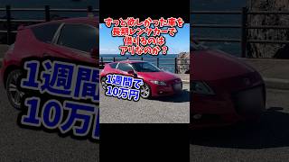 ずっと欲しかった車を長期レンタカーで借りるのはアリなのか【ホンダ CRZMT】 [upl. by Milissent]