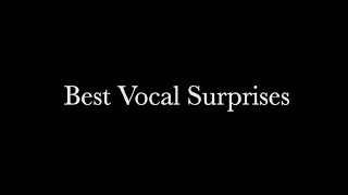 Eurovision Vocal Surprises [upl. by Nnyre33]