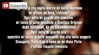 Marracash  A volte esagero Lyrics  Testo [upl. by Areta]