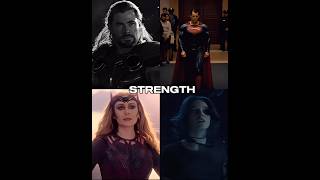 Wanda amp Raven vs Thor amp Superman marvelbattleedit [upl. by Anawat717]