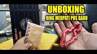 MANTAB  UNBOXING RING MERPATI POS BARU [upl. by Mllly]