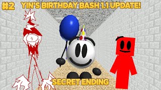 Stalk Can Talk  Yins Birthday Bash Reimagined 11 Update Baldis Basics Fangame [upl. by Nyraf469]