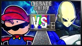 Speedrunner Mario vs El Hermano TerminalMontage vs El Capo Productins Debate Club [upl. by Neelhtakyram]