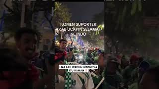 KEHADIRAN SUPORTER ARAB SAUDI DI INDONESIA🇮🇩🇸🇦🔥 [upl. by Ariana832]