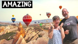 CAPPADOCIA TURKEY Ultimate Hot Air Balloon Ride Location S6E130 [upl. by Dasya167]