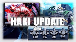 AOPG New Haki Update Guide  A One Piece Game [upl. by Eemla723]