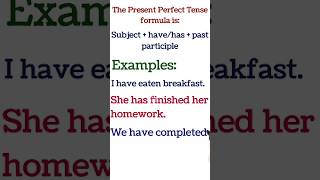 Present Perfect Tense Simplified english englishgrammar englishmedium [upl. by Weinreb819]