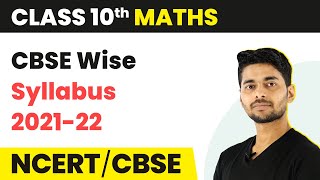 CBSE Term Wise Syllabus  Class 10 Maths Syllabus  CBSE 202425 [upl. by Ode]