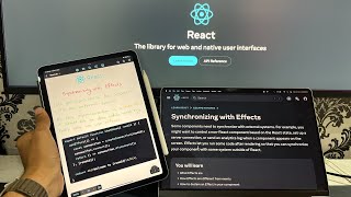 28 Synchronising with Effects in ReactJS [upl. by Nnyliram]