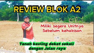 Review Tanah kavling blok A2 berada dekat jalan raya NUANSA ALAM GOLDEN VIEW tanah murah [upl. by Ibbison]