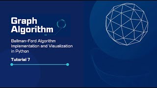 BellmanFord Algorithm Implementation and Visualization in Python [upl. by Bascomb]