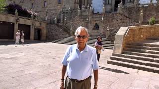 Street Flamenco Guitar in Caceres Spain [upl. by Aicenav]