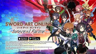 ≪iOSAndroid≫ SWORD ART ONLINE Integral Factor Official Trailer [upl. by Natan]