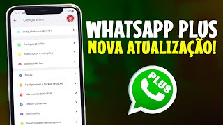 ✨NOVA ATUALIZAÇÃO WHATSAPP PLUS COM VÁRIAS FUNÇÕES EM PORTUGUÊS [upl. by Adon]