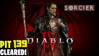 PIT ★★139★★ Sorcier Firebolt Diablo4 Saison5 [upl. by Yaron]