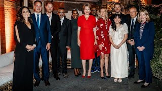 Dapper and Diligent Prince Harry The Duke of Sussex at HUGE Big Apple Dinner [upl. by Reggis]