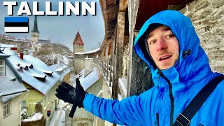 This is why you NEED to visit Tallinn  Europes Snowiest City VLOG [upl. by Au]