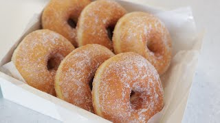 Soft and fluffy homemade donut recipe세상 부드러운 도넛 [upl. by Spratt]