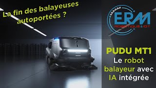 Pudu MT1  Le robot balayeur avec IA intégrée [upl. by Baptiste]