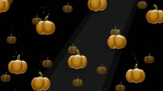 Animated Falling Pumpkins  Looping Background  Screensaver 30 minutes Ultra HD 4K No Sound [upl. by Benjamin]