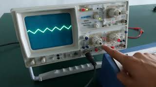 OpAmp as an integrator amp differentiator experimentmsc phy 3rd sem electronicsphysicselectronics [upl. by Cheston]