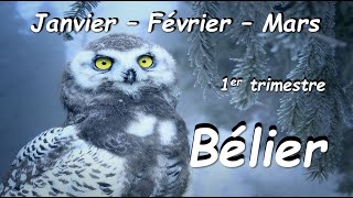 ♈️ BELIER 🐏  1er trimestre 2024  La vie vous offre une seconde chance foncez [upl. by Ree]