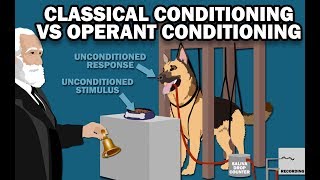 CLASSICAL VS OPERANT CONDITIONING [upl. by Leanna633]