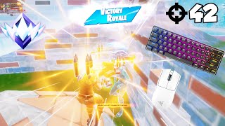 SteelSeries Apex Pro Mini Fortnite Keyboard Sounds ASMR 240FPS 4K 😇 [upl. by Enilrae]