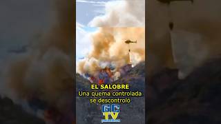 Un fuego controlado se descontrola y provoca un conato de incendio en San Bartolomé de Tirajana [upl. by Aridni]