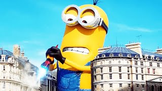 Giant Minion Saves The World Scene  MINIONS 2015 Movie CLIP HD [upl. by Anurb914]