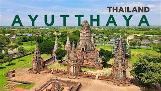 AYUTTHAYA THAILAND  Travel Vlog met ALLE TOP attracties amp TEMPELS [upl. by Rednazxela]