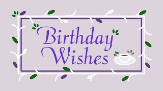 Birthday Wishes eCard  Birthday Wishes Message birthdaywishesmessage [upl. by Solracesoj]