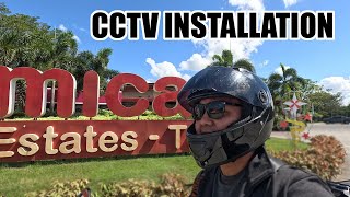 CCTV Installation Micara Estate Tanza Cavite [upl. by Aremihc]