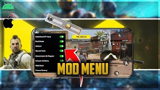 COD Mobile HACK MOD MENU Tutorial Aimbot Walls CP COD Mobile Mod WORKING iOS amp Android APK [upl. by Naujd619]