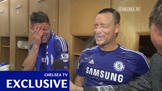 Terry and Cahill Champagne moment [upl. by Ykciv949]